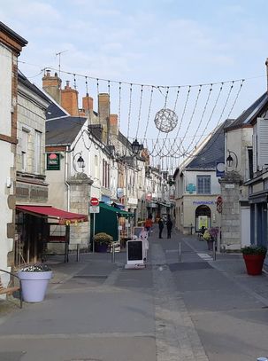 Jargeau rue piétonne